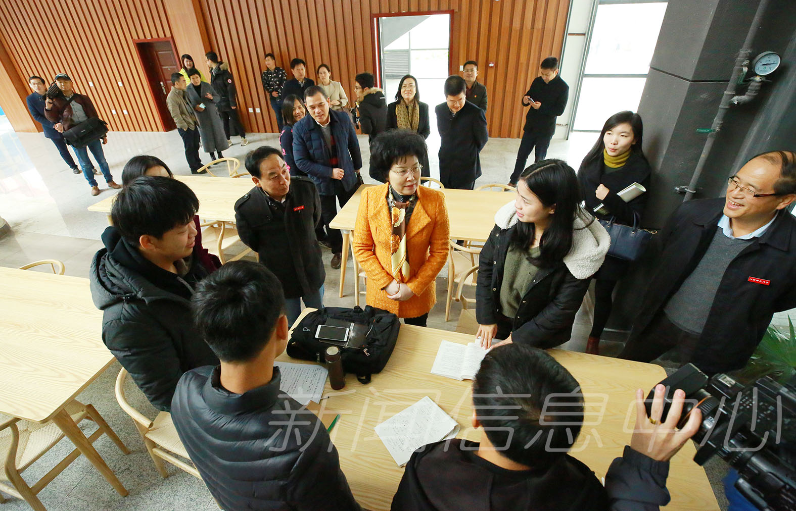 省委教育工委领导到我校科技学院调研指导