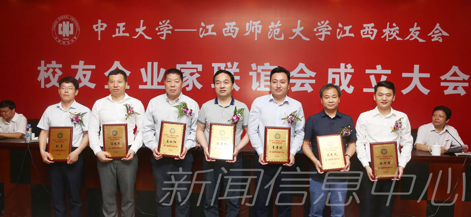 我校“在赣校友企业家联谊会”正式成立