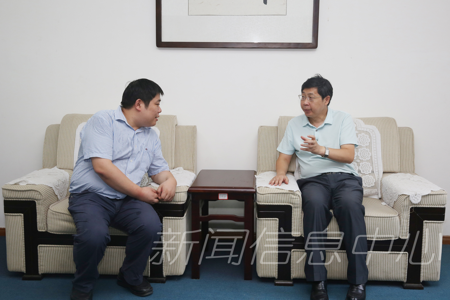 第一届江西省文明校园（高校）测评专家组来校考评