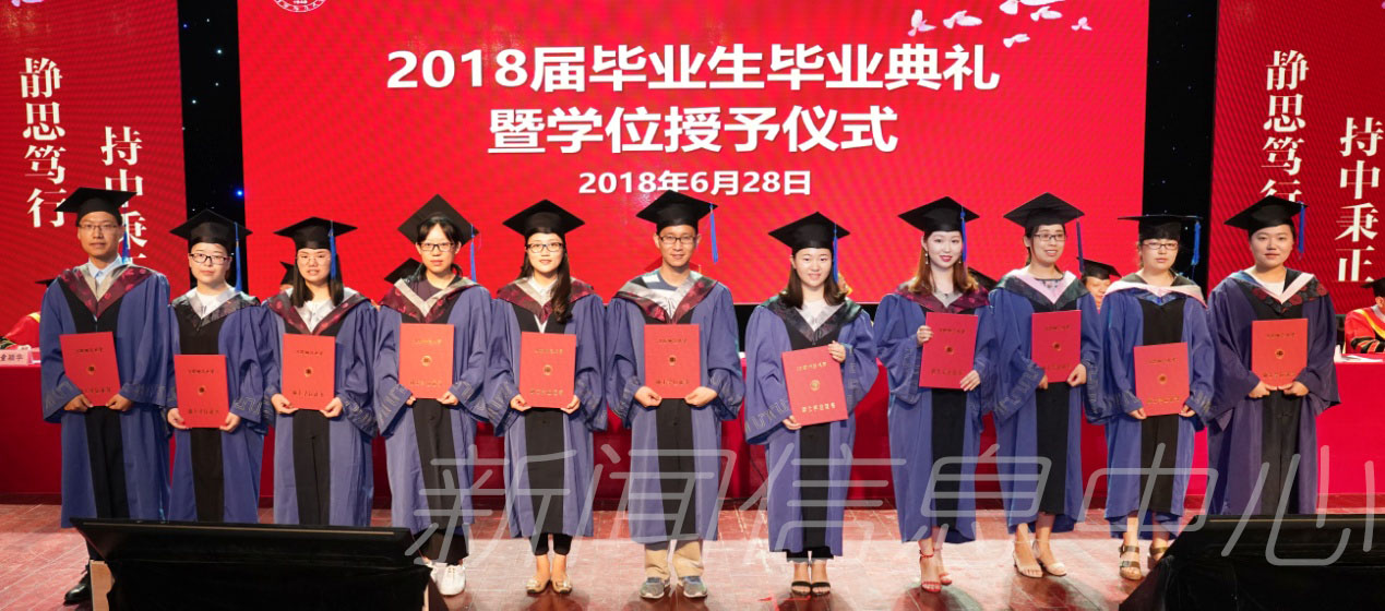 我校2018届毕业生毕业典礼暨学位授予仪式