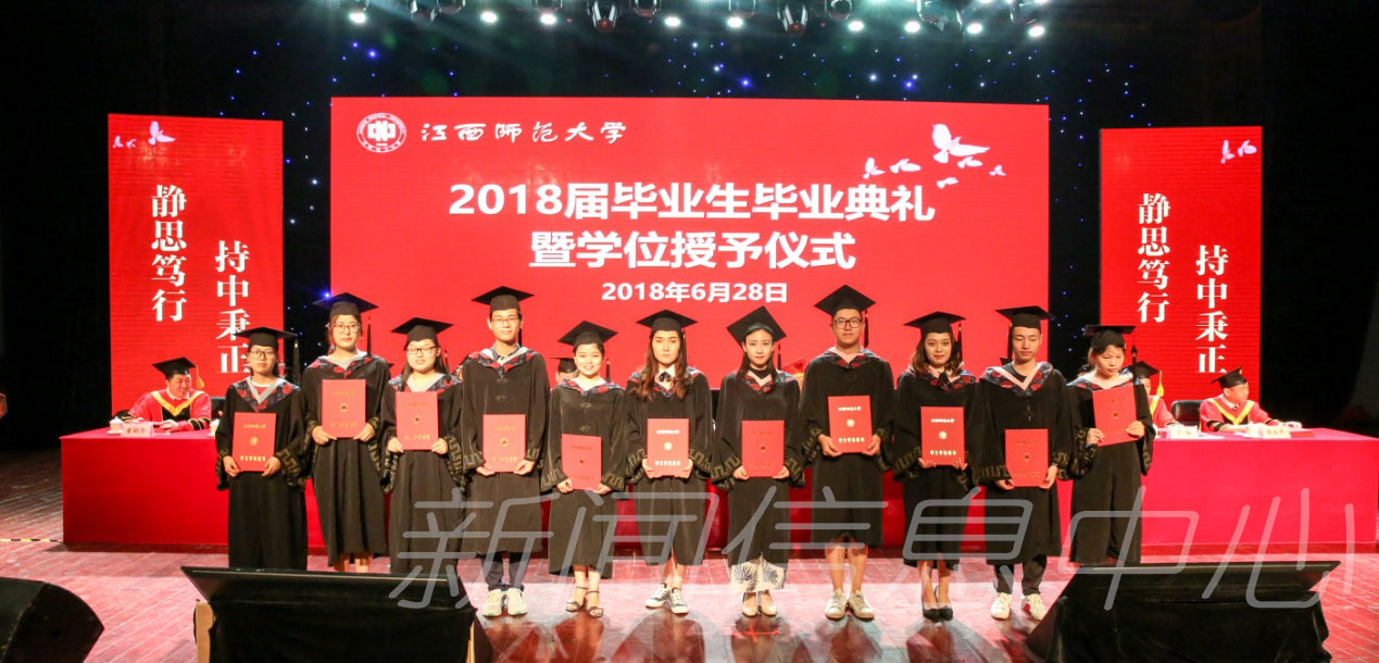 我校2018届毕业生毕业典礼暨学位授予仪式