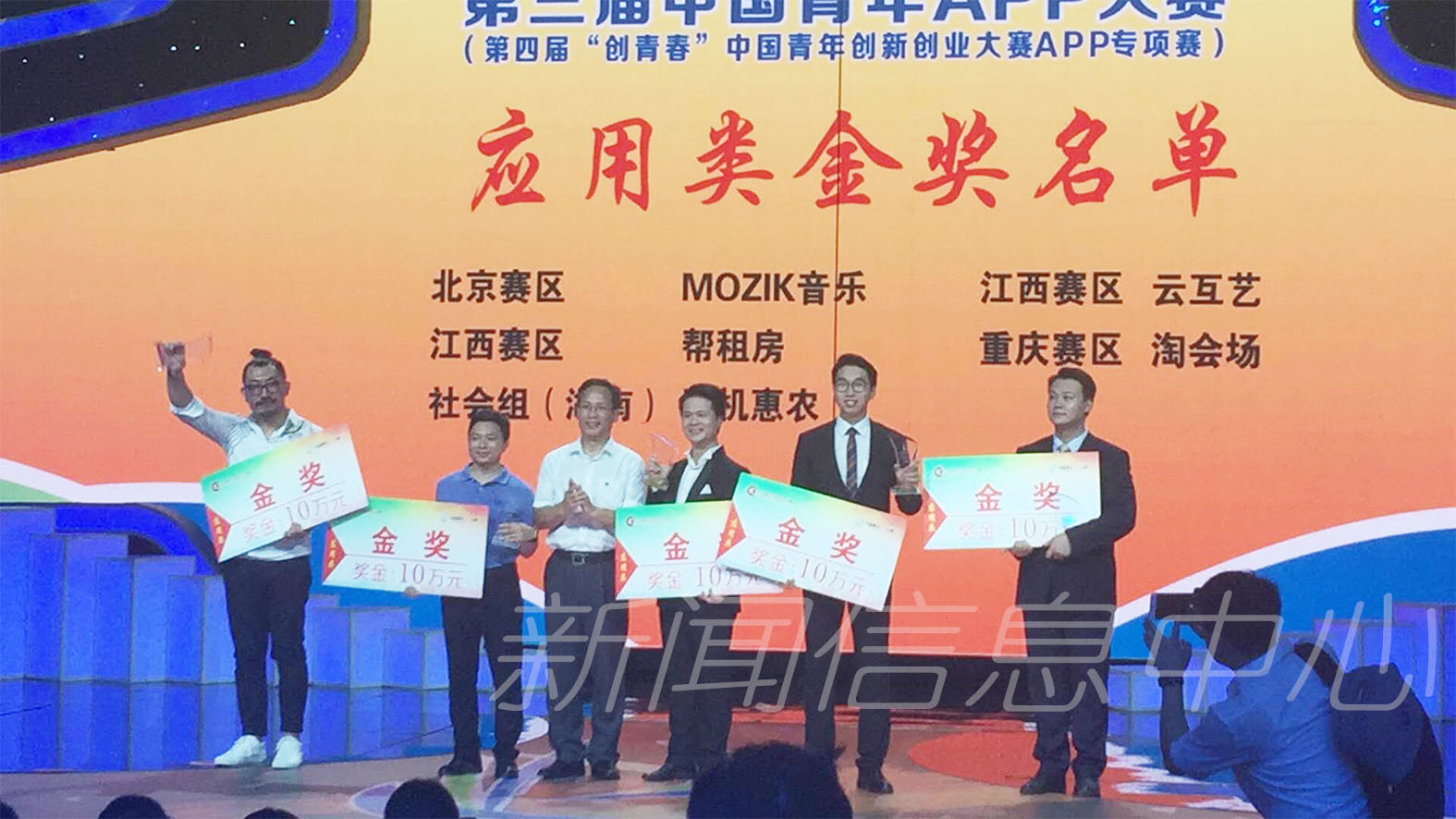 我校师生夺得第三届中国青年APP大赛总决赛金奖